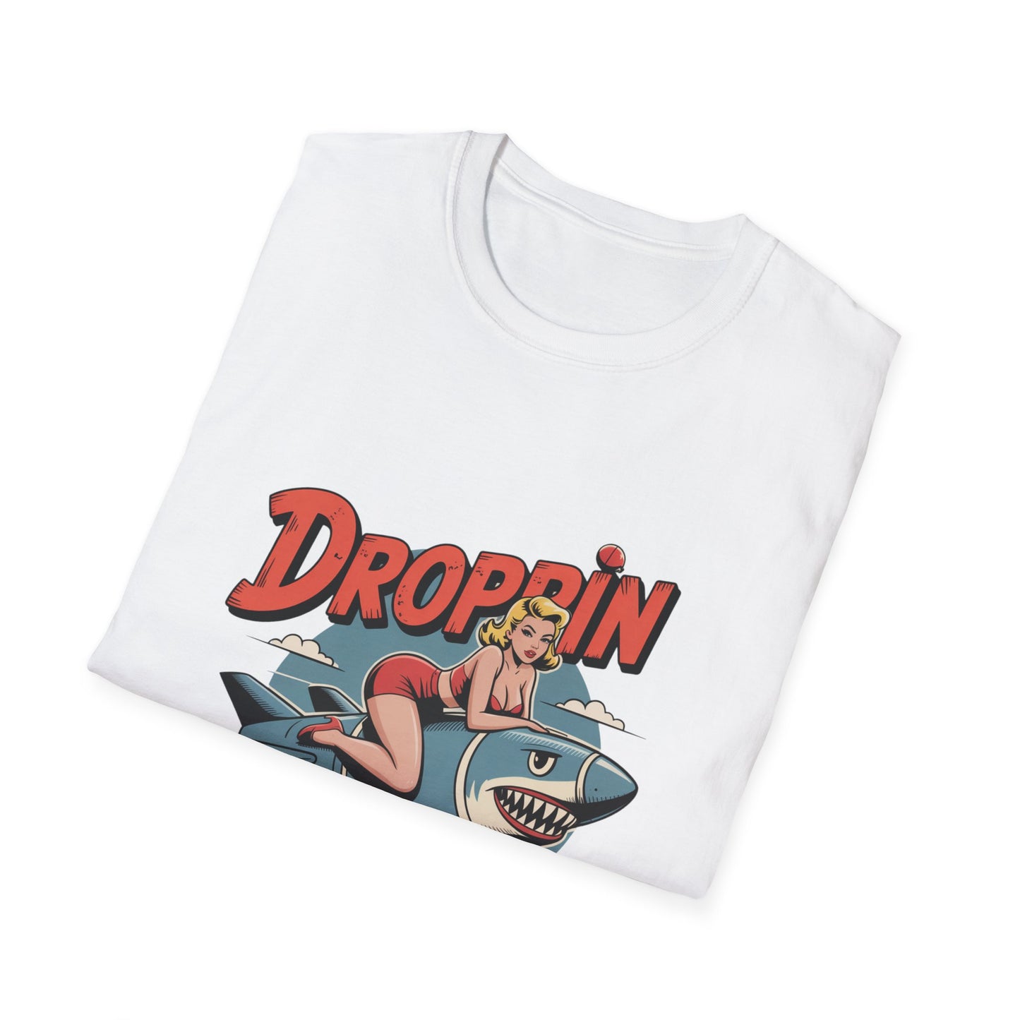 Vintage Pin-Up Bomb Droppin Bombs T-Shirt