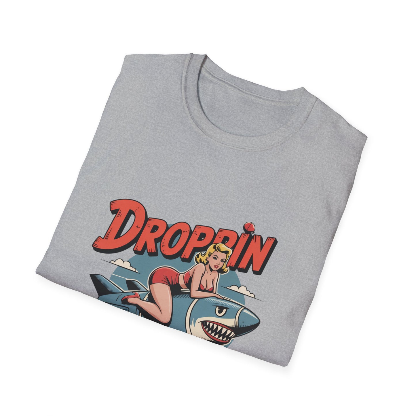 Vintage Pin-Up Bomb Droppin Bombs T-Shirt