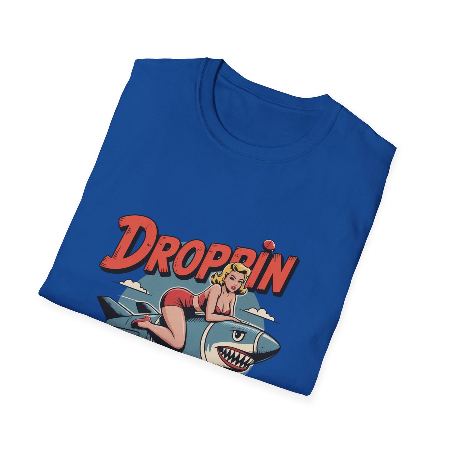 Vintage Pin-Up Bomb Droppin Bombs T-Shirt
