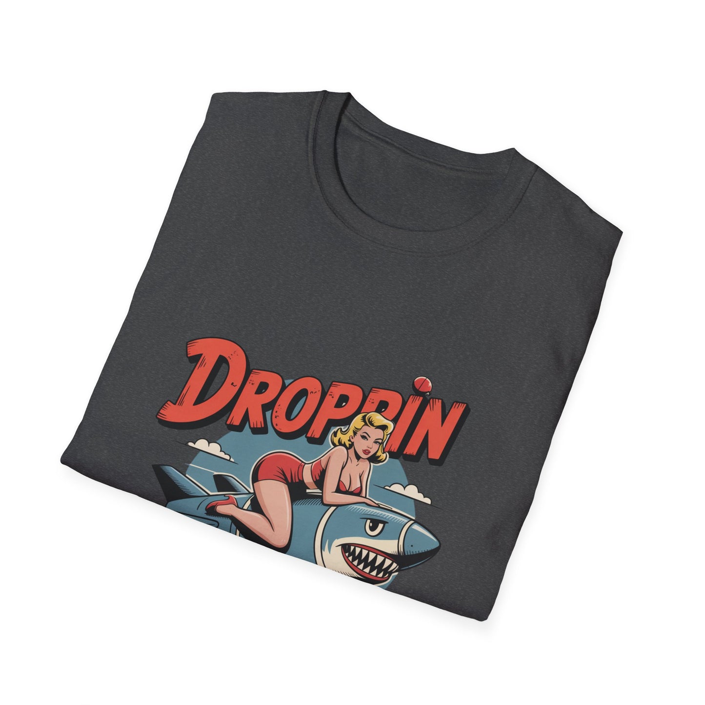 Vintage Pin-Up Bomb Droppin Bombs T-Shirt