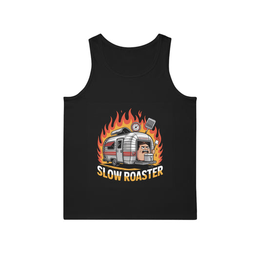 Unisex Tank Top with Retro BBQ Design | Perfect for Grilling, Summer Outings, Cooking Events, Outdoor Gatherings, Gift for Foodies