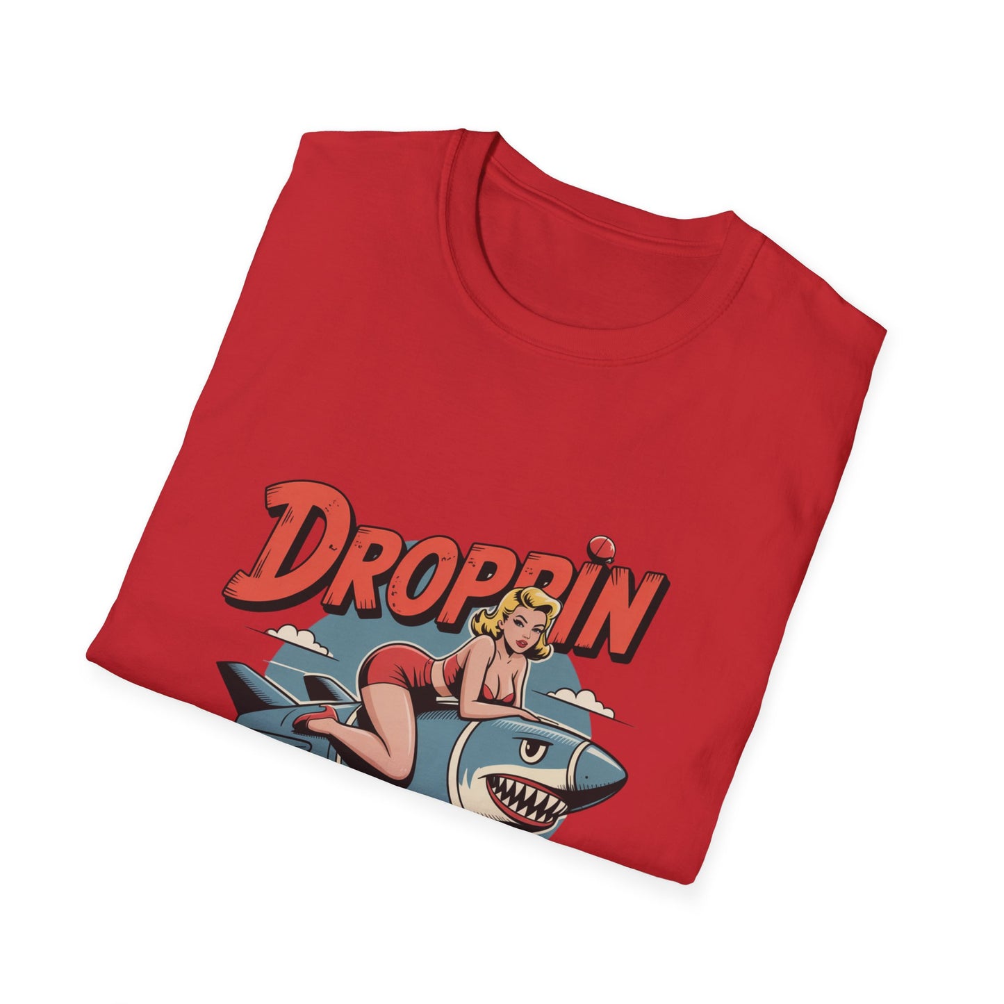 Vintage Pin-Up Bomb Droppin Bombs T-Shirt